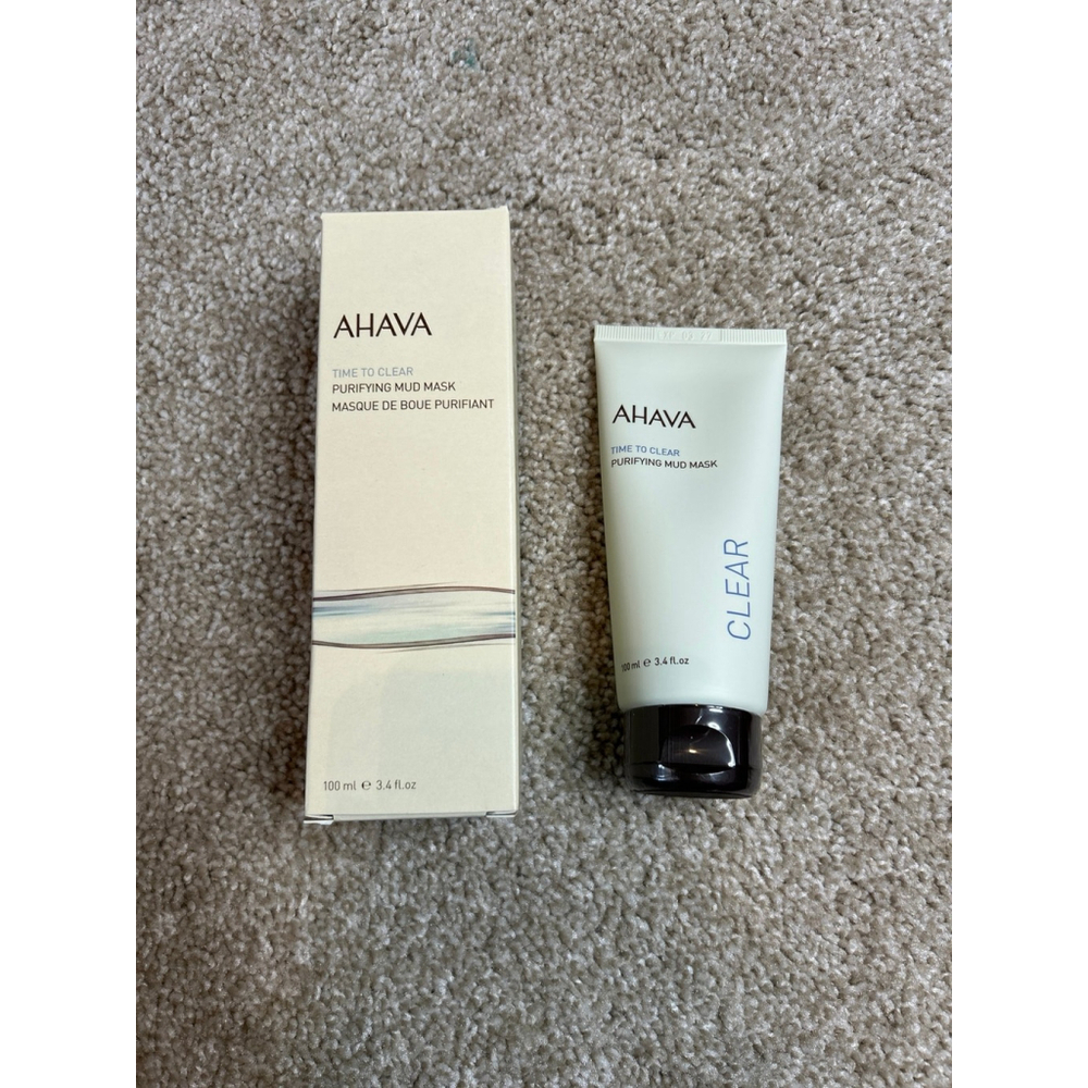 AHAVA Time to Clear Purifying Mud Mask, 3.4 fl oz